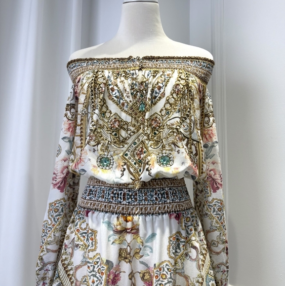 Camilla off shoulder short dress - Picture 7 of 13